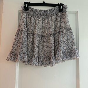 Altar’d State floral mini skirt, large